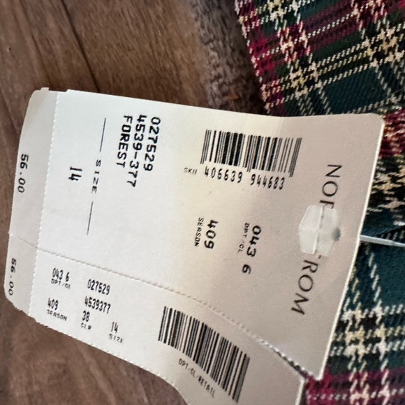 Retro Plaid Stirrup Pants - Picture 4 of 6